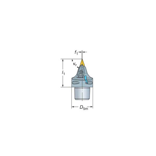 Skärenheter SANDVIK DVVNN 72° Capto RC-Klamp