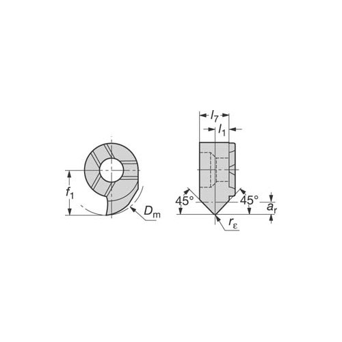 Svarvning/kopiering SANDVIK CoroCut MB