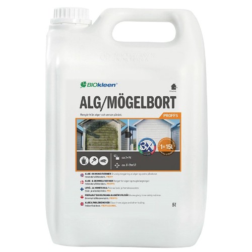 Alg- och mögeltvätt BIOKLEEN Proffs