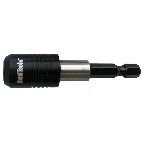 Bitshållare 1/4" BONDTOOLS magnet + snabbchuck