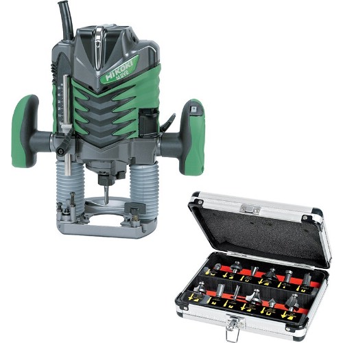 Handöverfräs HIKOKI M 8V2 + frässats
