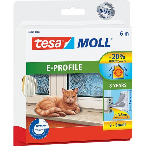 Tätningslist TESA E-list självhäftande EPDM
