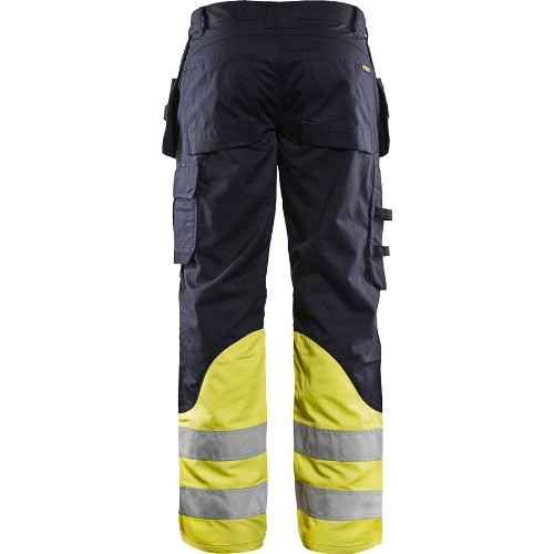 Marineblå/Gul