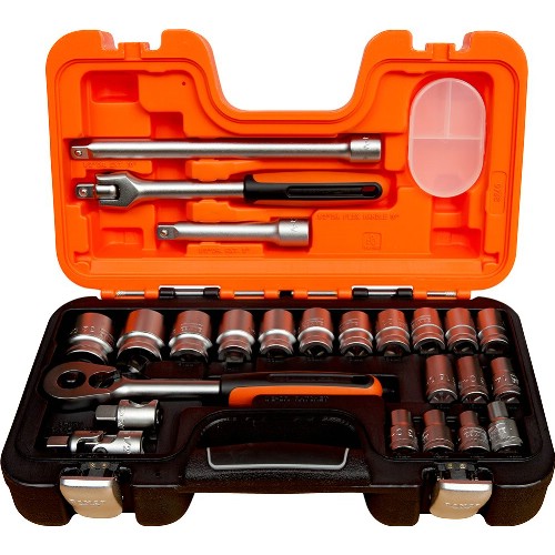 Hylsnyckelsats 1/2" mm 24-delar BAHCO S240