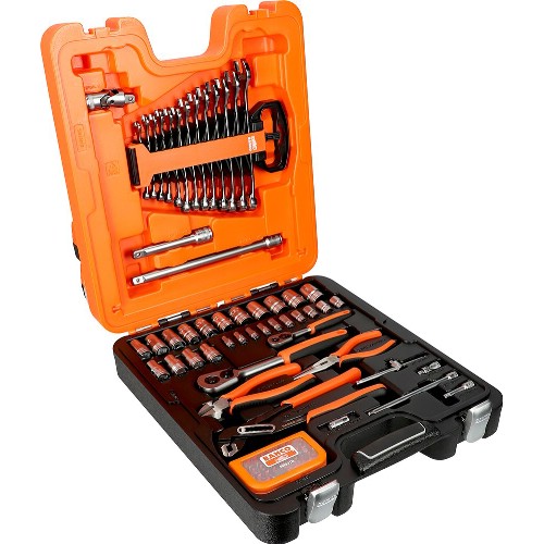 Hylsnyckelsats 1/4" 1/2" mm 81-delar BAHCO S81MIX